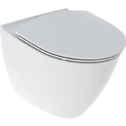 Ifö Spira Art vegghengt toalett uten skyllekant i hvit med Ifö Clean glasur