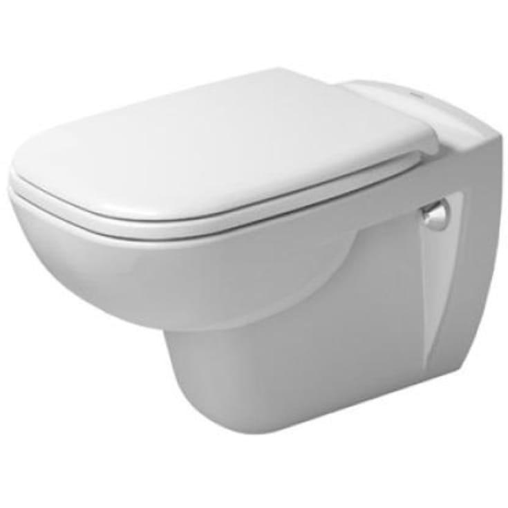 Duravit D-Code vegghengt toalett i hvit med minimalistisk design