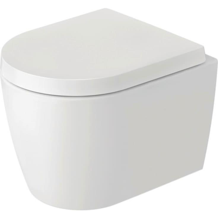 Duravit ME by Starck vegghengt toalett i hvit, designet av Philippe Starck