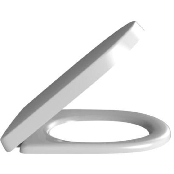 Villeroy og Boch O.Novo toalettsete med soft close og quick release i hvit